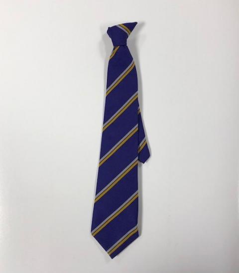 Tie Clip On Purple/Silver/Gold 14