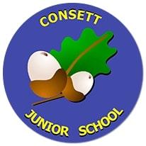 Consett Junior School Logo Consett Junior School Logo