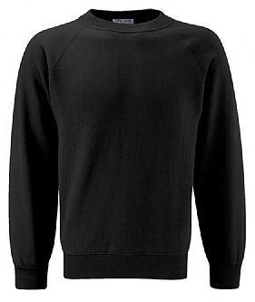 Sweatshirt Black - Adult. UPPER + POST 16 (Banner)