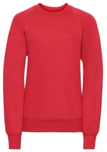Sweatshirt Bright Red (Russell) 