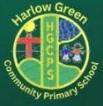 Harlow Green Community Primary School logo