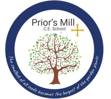 Prior's Mill CE Primary School Logo Prior's Mill CE Primary School Logo
